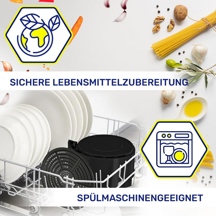 MONTERAL Airfryer Gittereinsatz mit Gitter für Fritteuse mit dem Originalcode SS-997666 SS997666 für