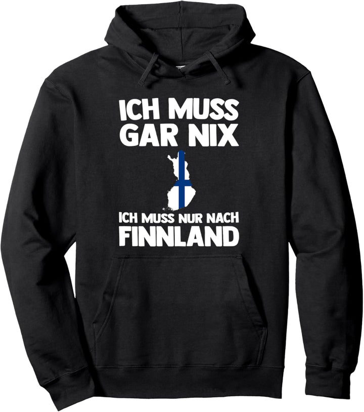 Finnland Reise Urlaub Pullover Hoodie