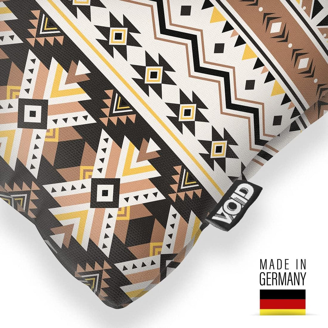 VOID Azteken Ethno Muster Kissenbezug Kissenhülle Sofakissen Kissen Deko Outdoor-Kissen Dekokissen,