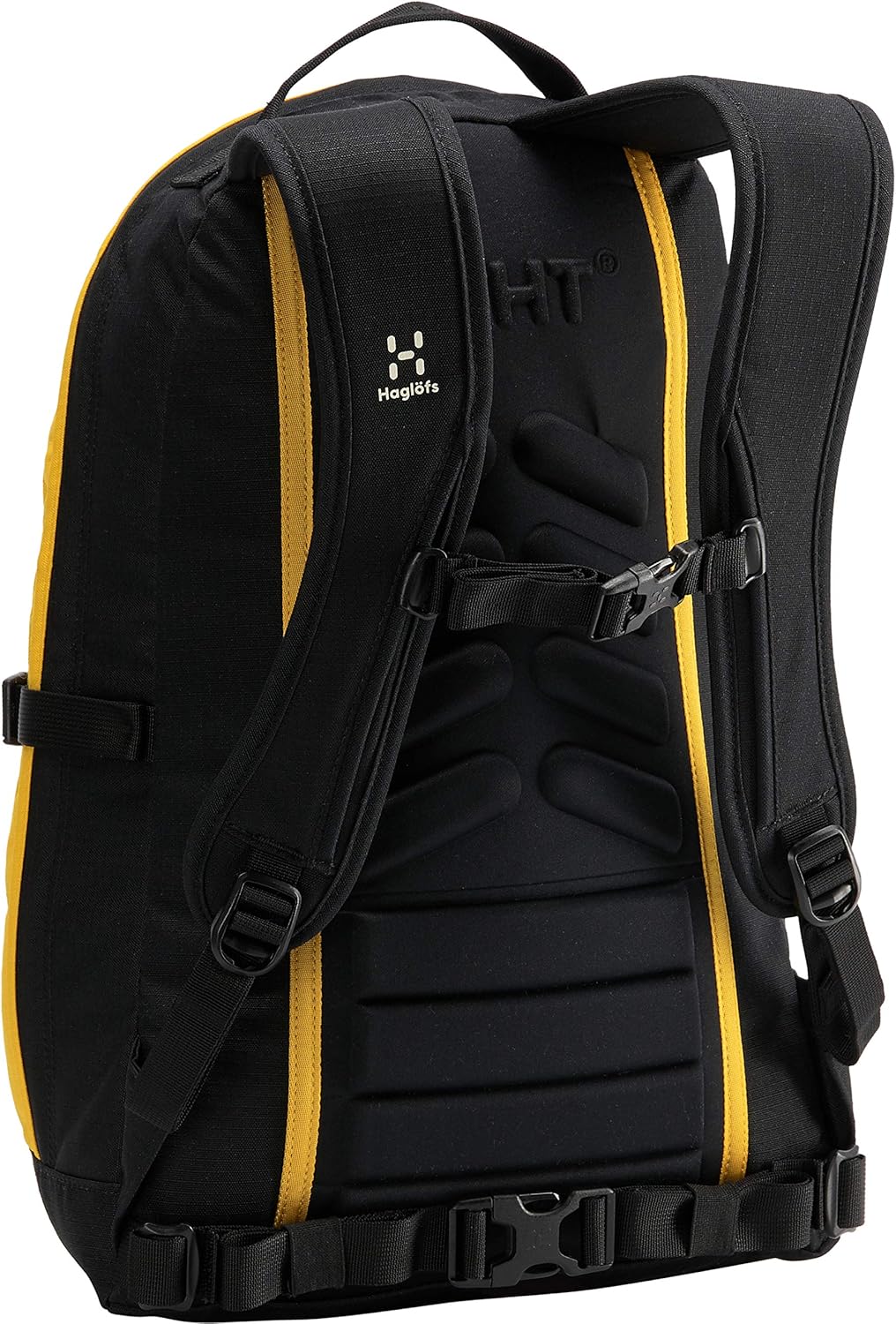 Haglöfs Unisex Tight Medium Rucksack (1er Pack), 4ma-true Black/Pumpkin Yellow