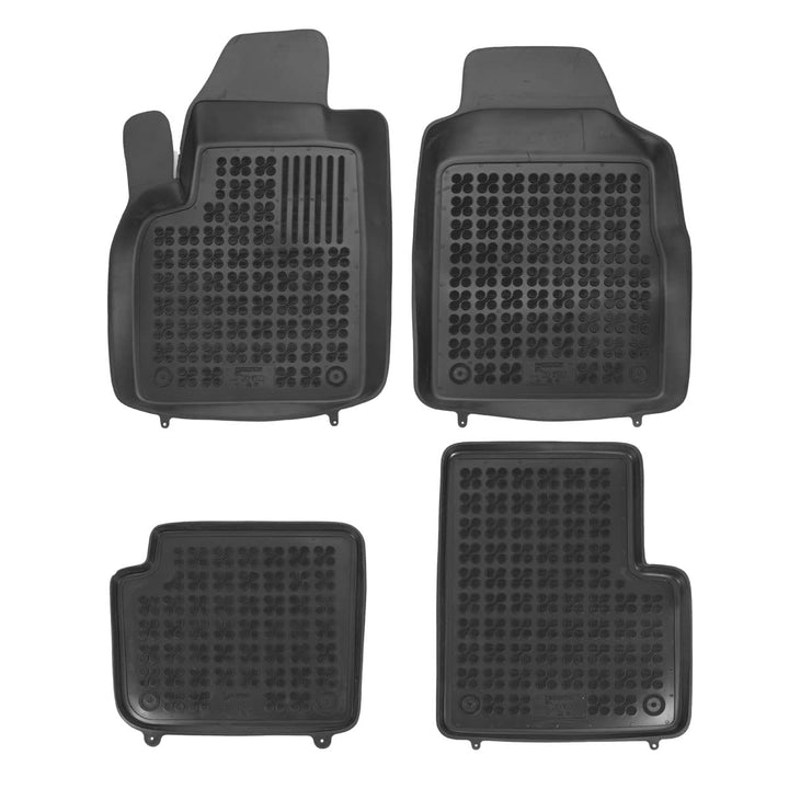 Hohe Gummi Fussmatten passend für FIAT 500 Mild-Hybrid ab 2020 AZUGA AZ10300406