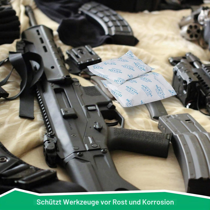 O2frepak 5 Gramm 250 Stück Silica Gel Silicagel Beutel Sachets Trockenmittel Feuchtigkeit Absorber D
