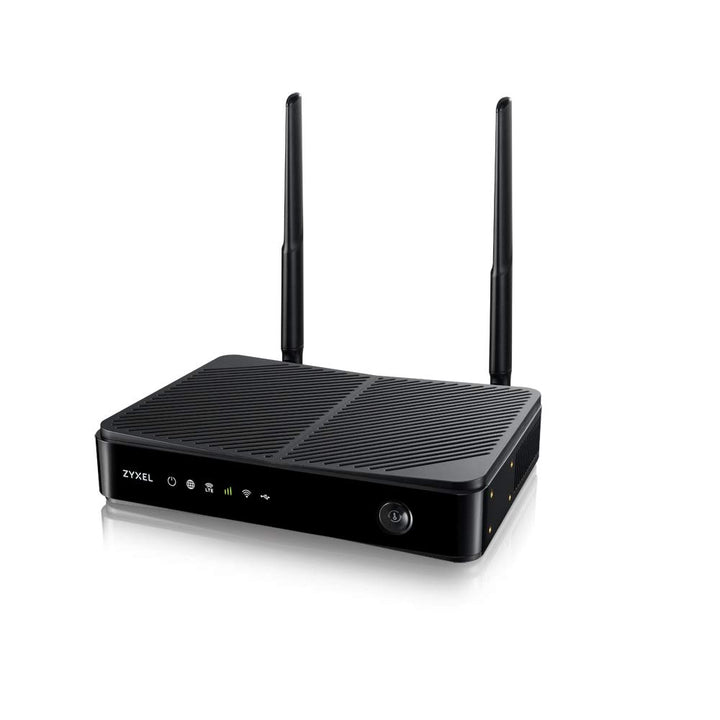 ZyXEL AC1200 4G LTE-WLAN-Indoor-Router mit SIM-Slot ohne SIM-Lock, 300 Mbit/s LTE-A, Keine Konfigura