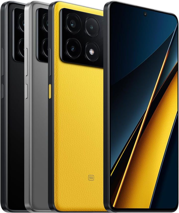 Xiaomi Poco X6 Pro Smartphone 12+512GB 4nm Processor 64MP Triple Camera (Grey) China Grey 12+512GB,