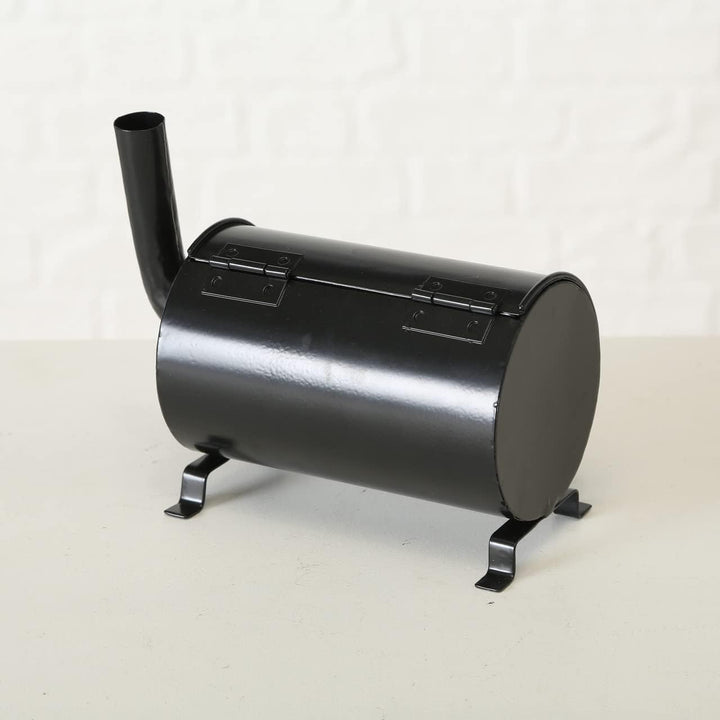 Boltze Aschenbecher Smoker (Sturmaschenbecher aus Metall, 20x10 cm, Geschenkidee für Raucher, Farbe