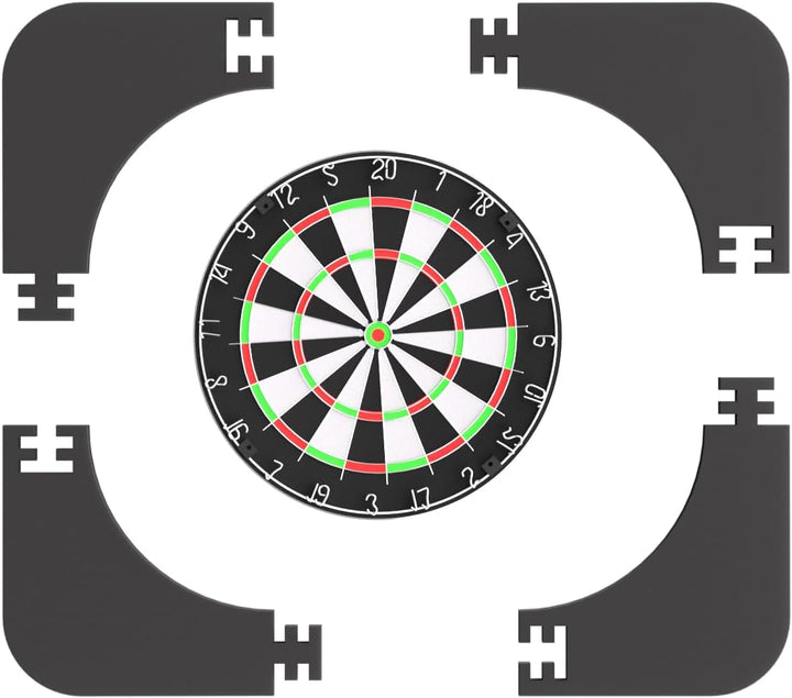 Dartscheibe Schutzring, strapazierfähiger Eva-Dartboard-Wandschutz für alle Dartboards in Standardgr