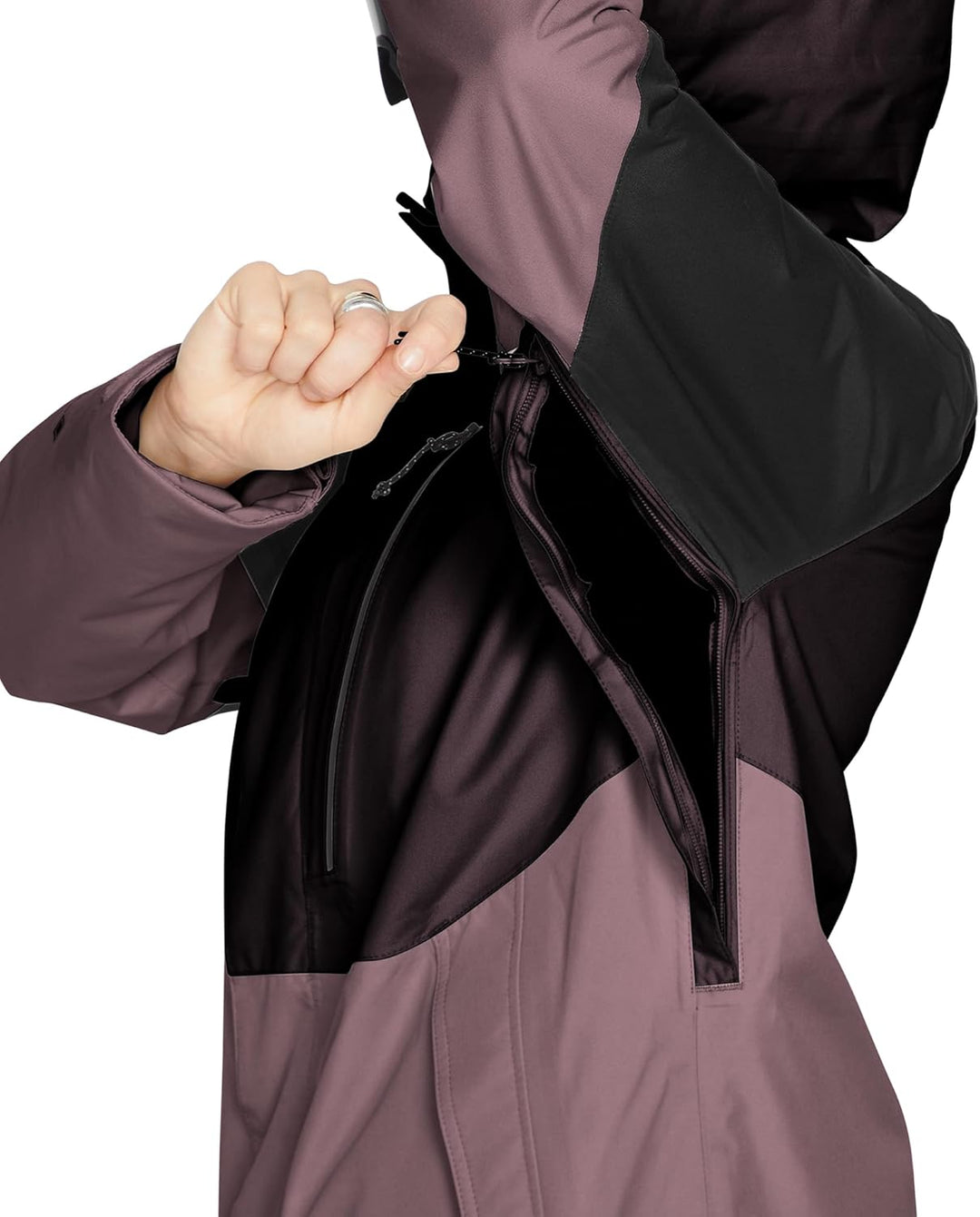 Volcom Damen Aris Ins Gore Jacket Jacke M Schwarz, Pflaume, M Schwarz, Pflaume