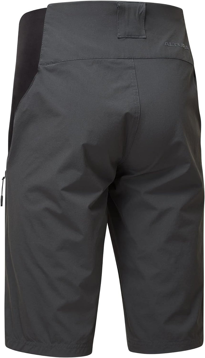 Altura Herren Esker Trail Wasserabweisende Mountainbike-Shorts – Schwarz – Grösse L Schwarz L, Schwa