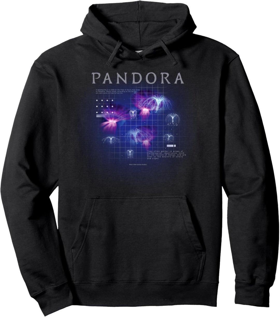 Avatar Pandora Woodsprites Diagram Pullover Hoodie