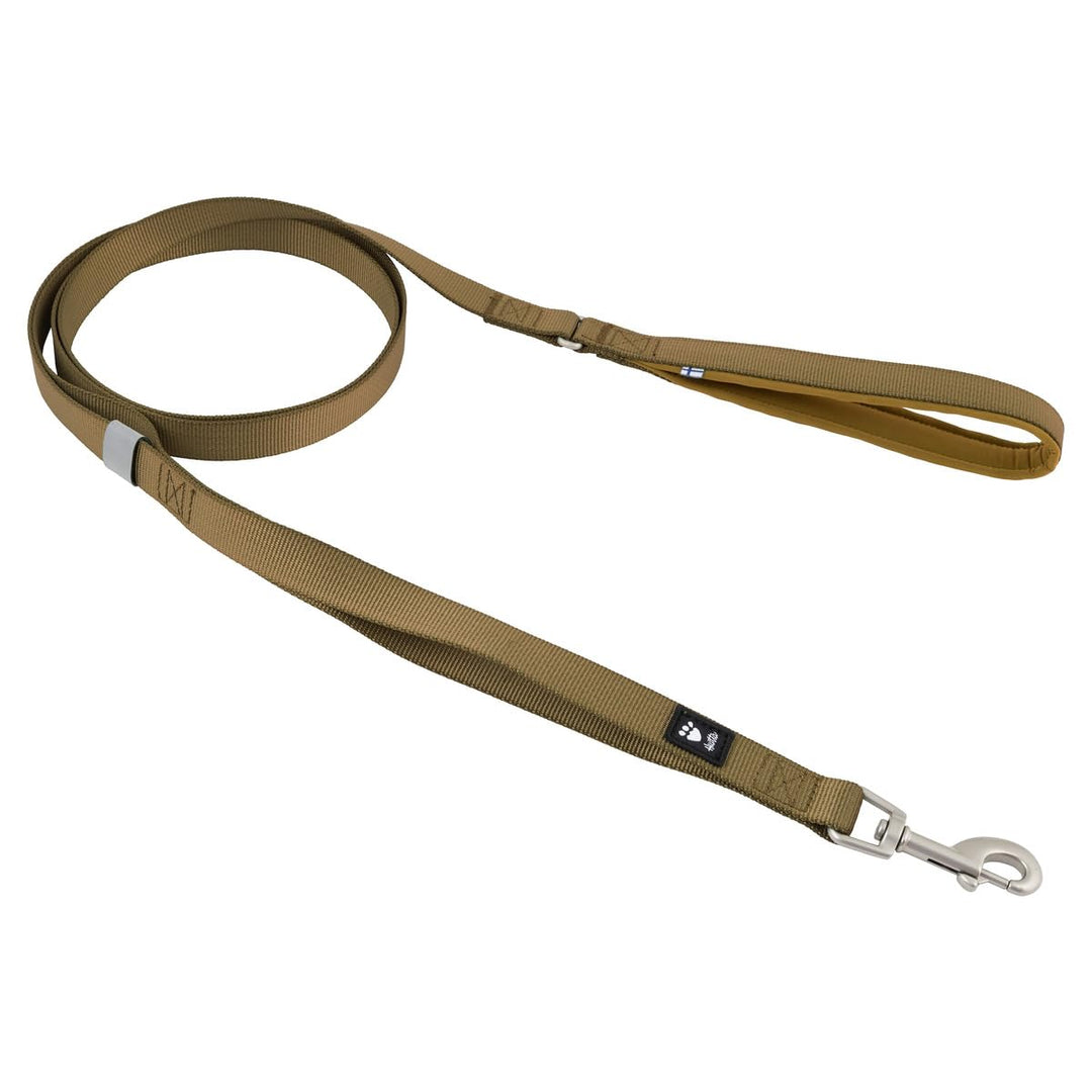 Hurtta Weekend Warrior Standard Leine (Desert, Braun, 180cm*20mm) desert, Braun 180cm*20mm, desert,