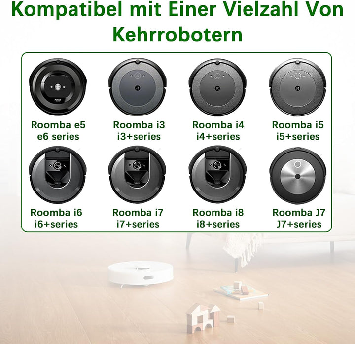 Akku 3200mAh J7 Ersatzakku ABL-D1 ABL-D2 für iRobot Roomba i/e/j Serie i7 i7+ i4 i3 i3+ i8 e5 e6 e51