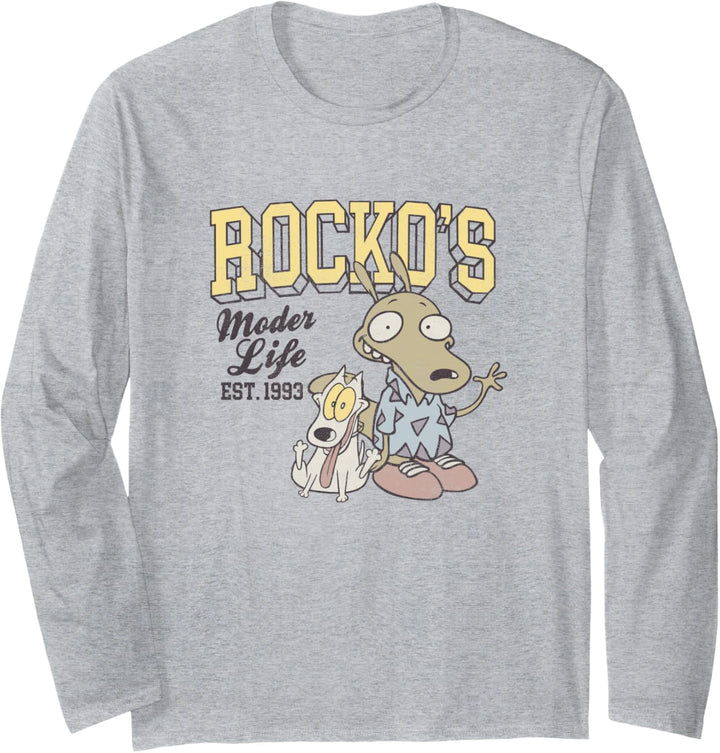 Rocko's Modern Life Vintage Poster Langarmshirt