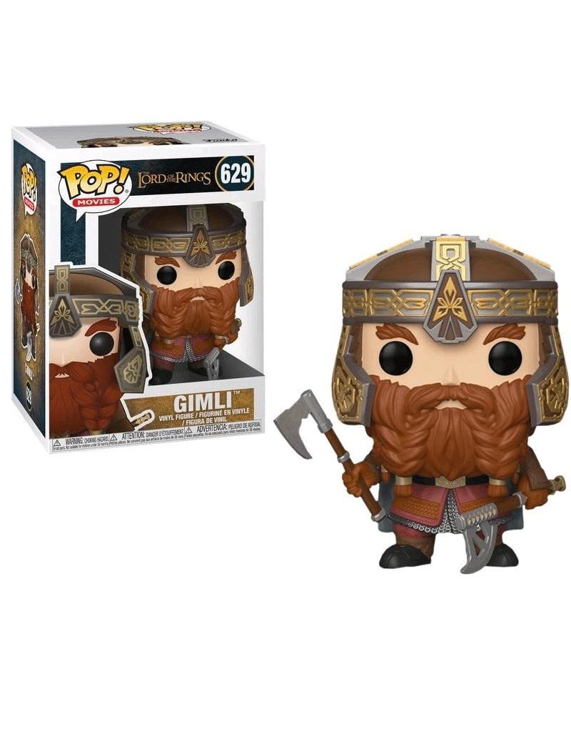 Funko Pop! Vinyl: LOTR/Hobbit: Gimli Lord of The Rings - Vinyl-Sammelfigur - Geschenkidee - Offiziel