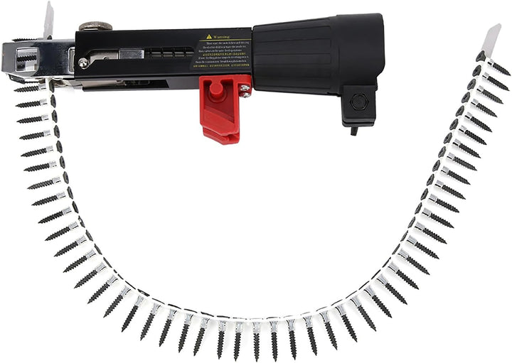 Magazinschrauber, Magazinaufsatz für Trockenbauschrauber, Schraubenbohrkettenadapter für Trennwand,