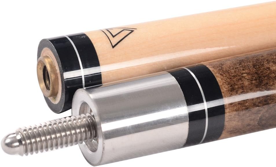 CUESOUL 58 Zoll 19 1/2 Oz Jointed Maple Billiard-Lache-Stichwort CSTB001 13MM Queue Spitzen, CSTB001