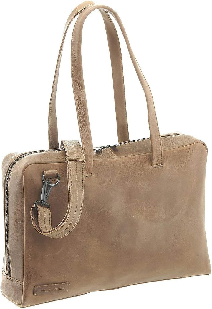 Plevier Pure Laptoptasche 43 cm Taupe, Taupe