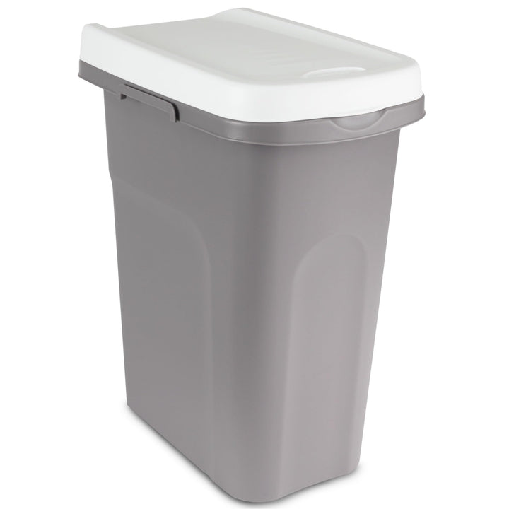 15L Mülleimer weiss, Mülleimer Küche, Mülltonne, Abfalleimer Küche, Trash Bin, Mistkübel, Gelber Sac