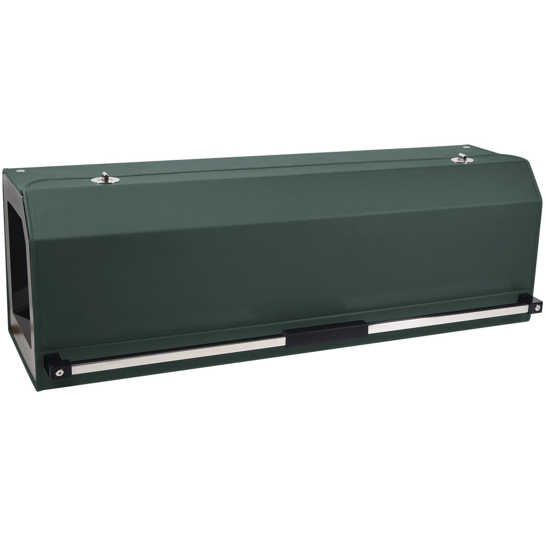 Grosser XXL Auto Kofferraum Organizer mit Deckel – Premium NAPPA Leder, Vordertür & Tragbarer Push-P