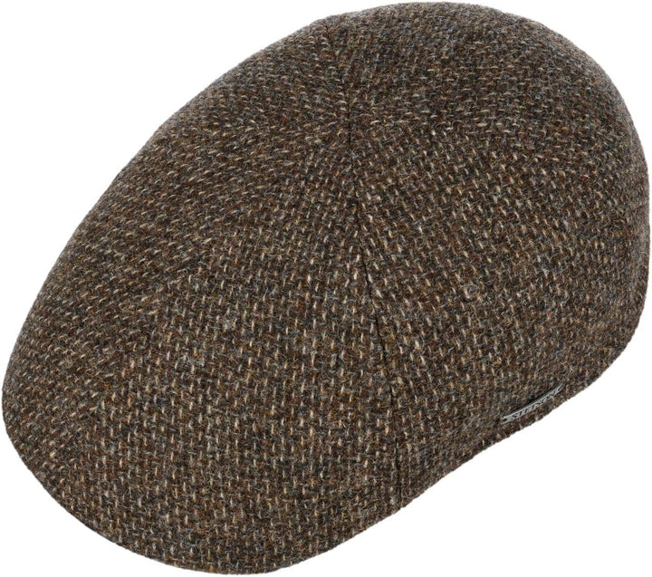 Stetson Texas Classic Wool Flatcap - Schiebermütze Herren - Herrenmütze mit Baumwollfutter - Schirmm