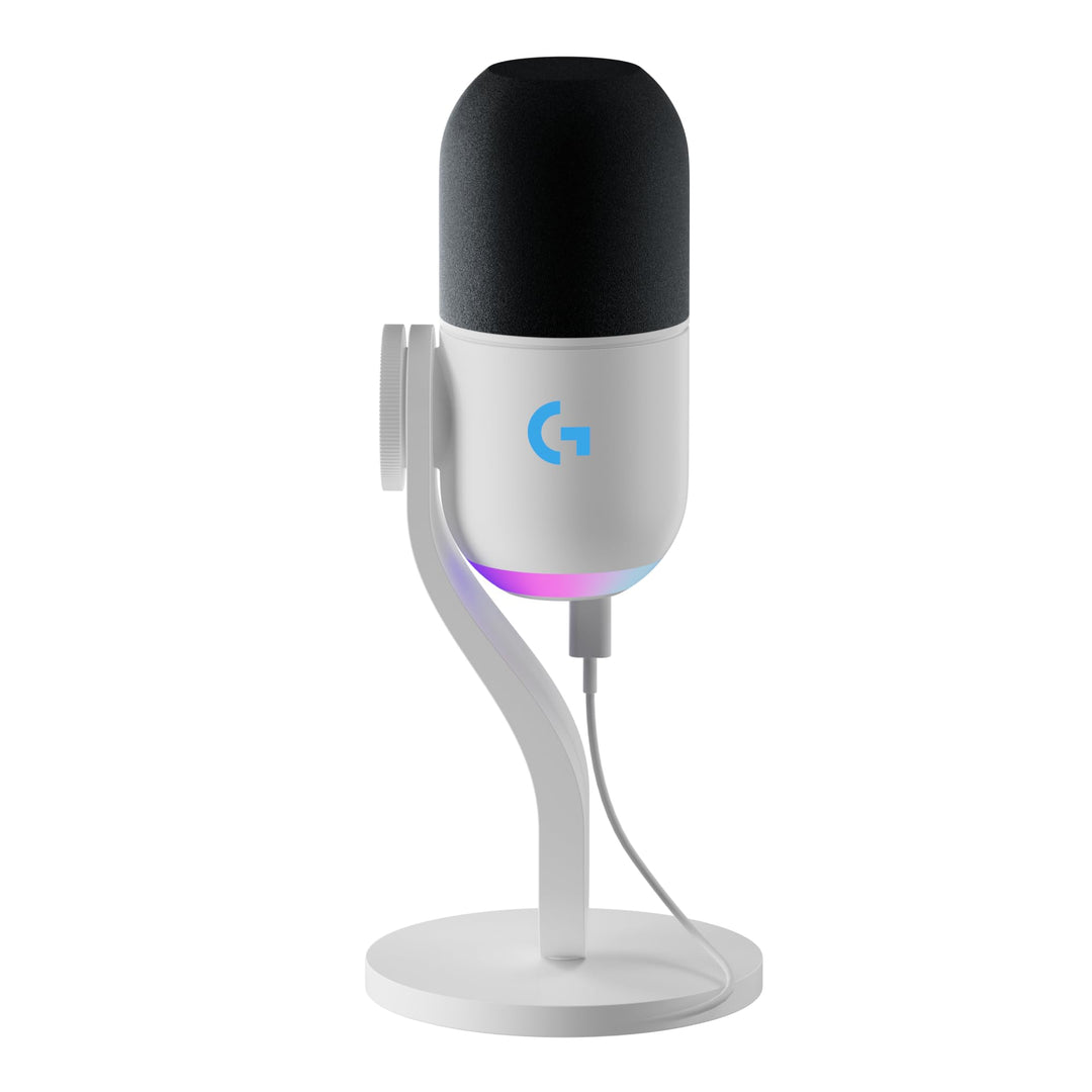 Logitech G Yeti GX dynamisches RGB-Gaming-Mikrofon mit LIGHTSYNC, USB-Mikrofon zum Streaming, Supern