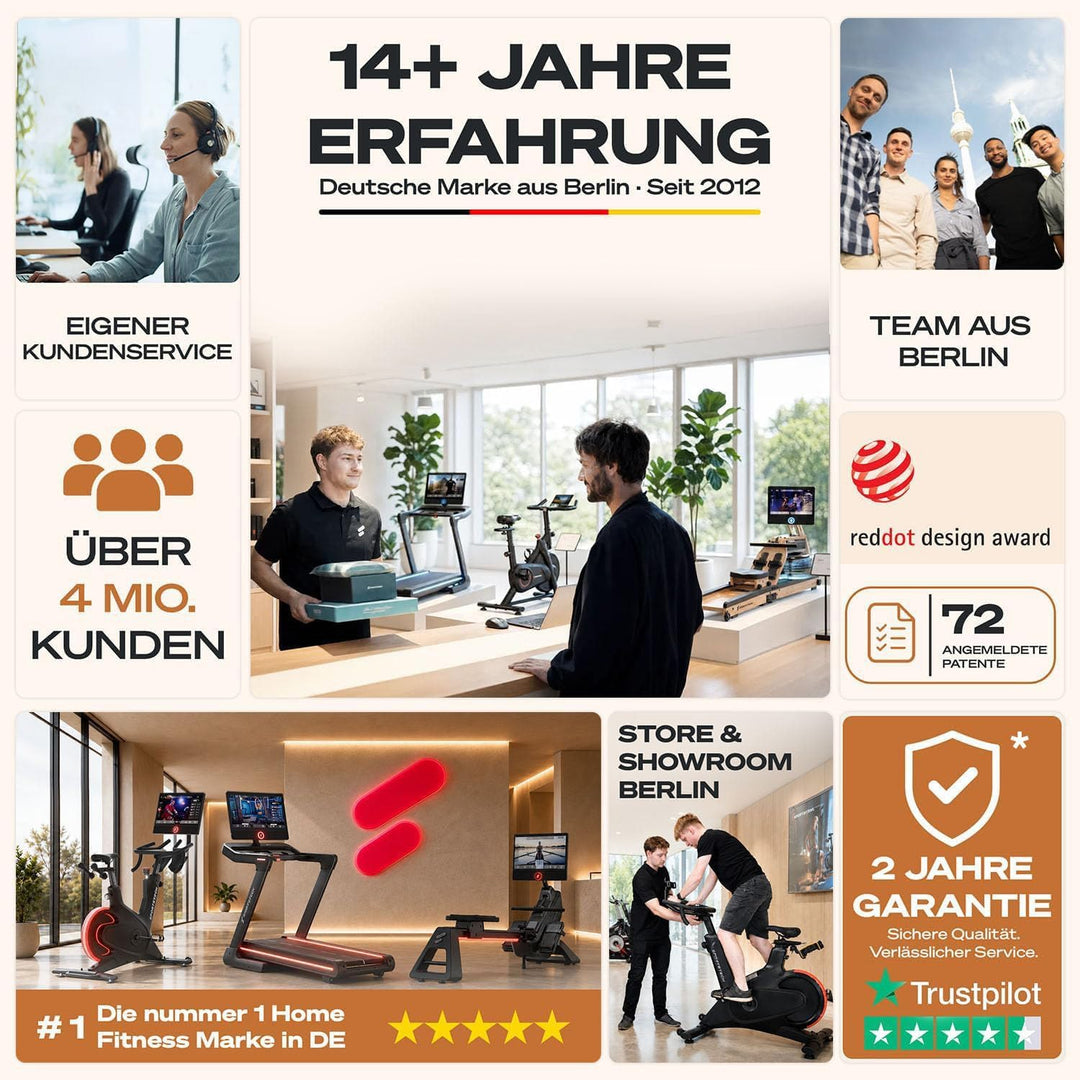 Sportstech Walking Pad - Laufband Für Zuhause mit Steigung bis 5% | 1-6km/h, inklusive App Mitglieds