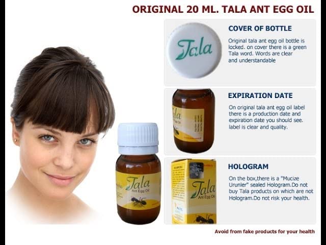 Tala Ant Egg Oil Ameiseneieröl Haarentfernungsöl Tüy Dökücü Hair Removal Karınca Yumurta Yağı