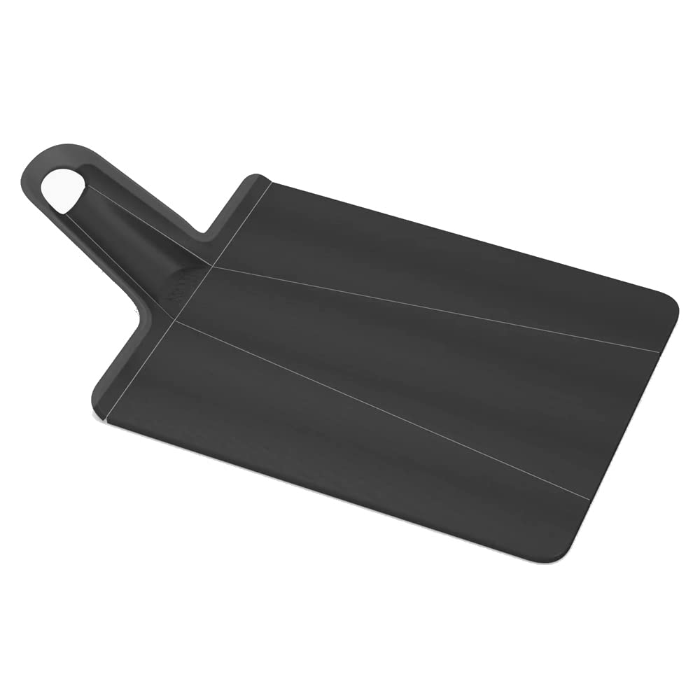 Joseph Joseph Chop2Pot Plus faltbares Schneidebrett mit Griff (gross) - Schwarz 45L x 7B cm Black, 4