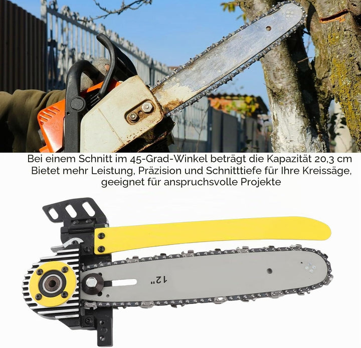 CCYLEZ 12-Zoll-Balkenschneider Ausziehbar, 2-1/2 Zoll Schnitttiefe auf 12-Zoll-Balkenschneideraufsat