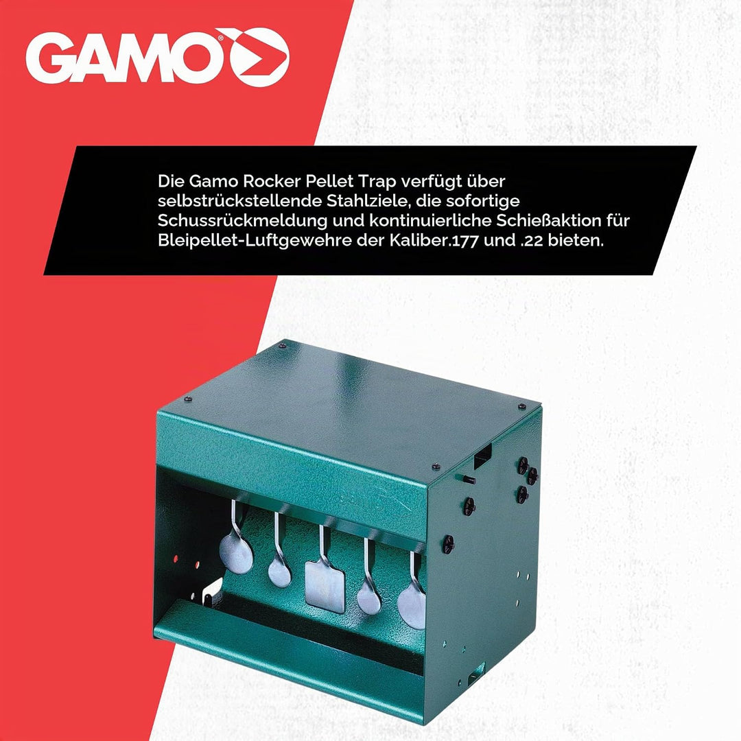 Gamo Herren 6212203 Pendel Zielscheibe, Schwarz, Einheitsgrösse