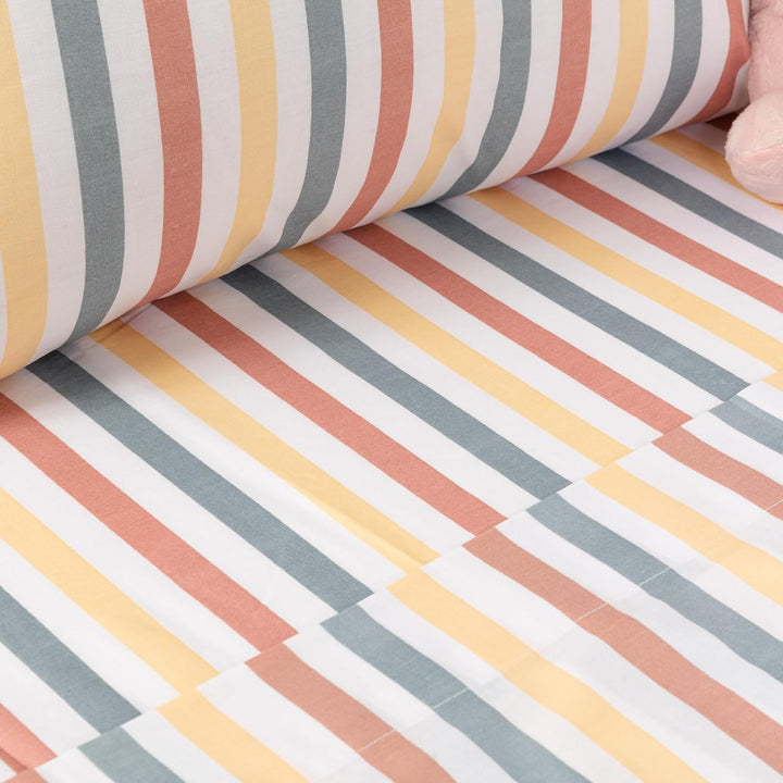 TRAMAS+ Kinderbettwäsche 60x120 cm aus 100% Baumwolle Superweiche & Farbenfrohe | Babybettwäsche - (