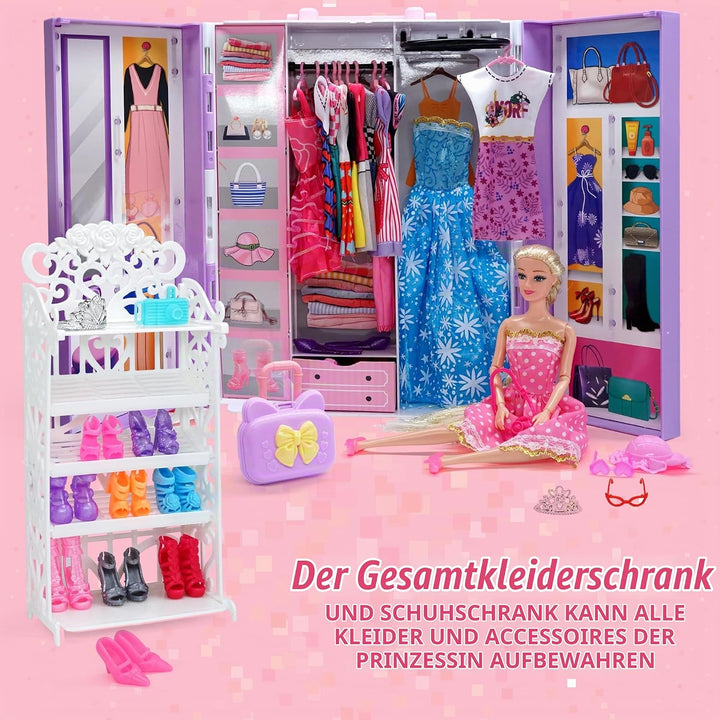 Sidola Puppenkleidungs- und Zubehörset für 11,5-Zoll-Mädchenpuppen enthält