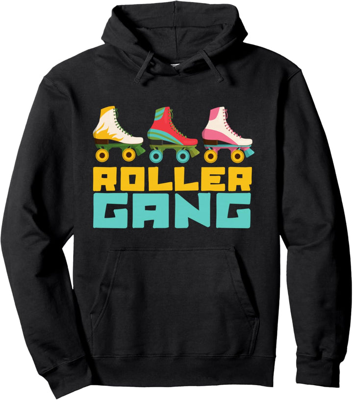 Rollschuh Laufen Roller Gang Skates - Skater Rollschuhe Pullover Hoodie
