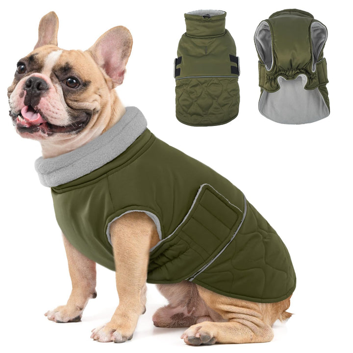 Hundemantel, Wattierend Winterjacke Geschirröffnung, Warme Wintermantel Gefüttert Kleidung Mantel fü