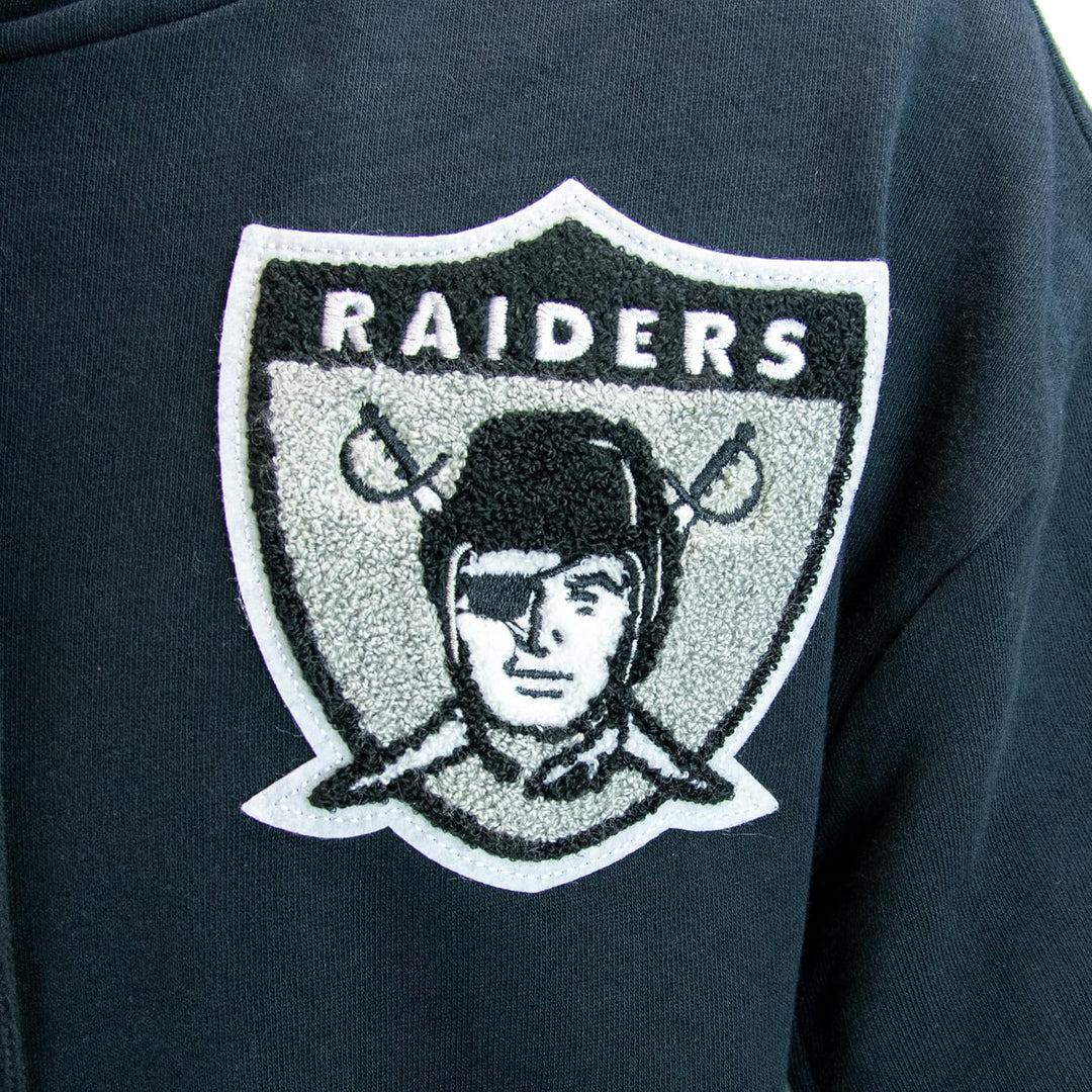 Mitchell & Ness Team Legacy French Terry Hoody - NFL, Oakland Raiders, Schwarz