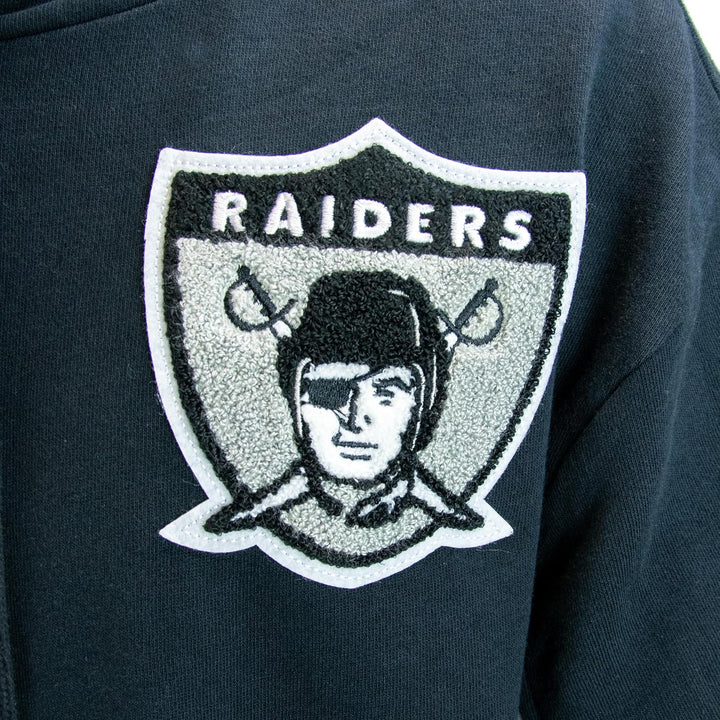 Mitchell & Ness Team Legacy French Terry Hoody - NFL, Oakland Raiders, Schwarz