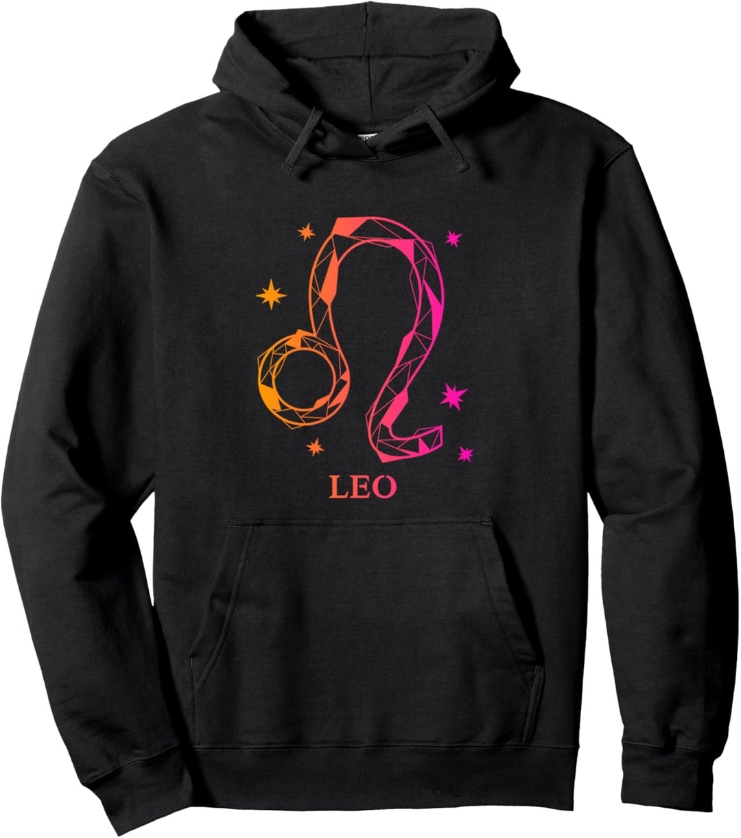 Löwe Sternzeichen Pullover Hoodie