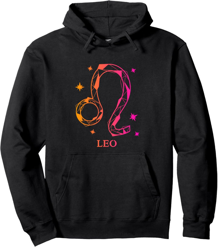 Löwe Sternzeichen Pullover Hoodie