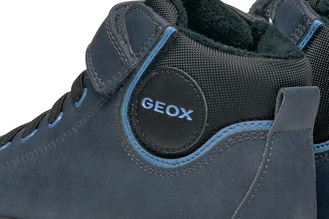 Geox Jungen J Gisli Boy C Sneaker 38 EU Blau, 38 EU Blau
