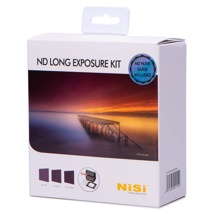NiSi 100mm ND Filter Kit - Long Exposure Kit inklusive 100x100 mm ND8 (0,9), ND64 (1,8), ND1000 (3.0