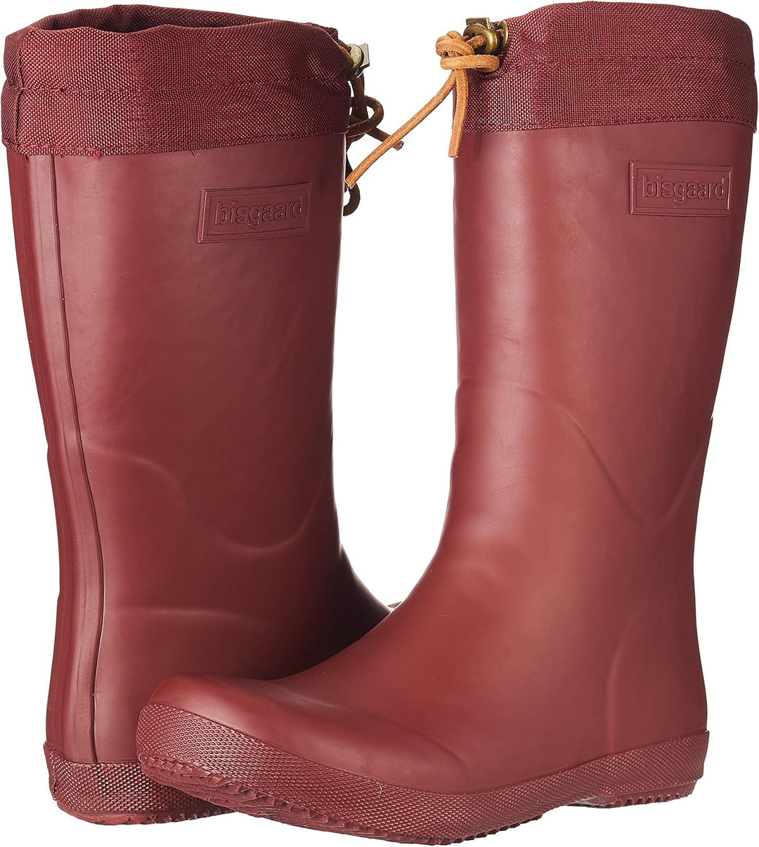 Bisgaard Unisex Kinder Thermo Gummistiefel 38 EU Bordeaux, 38 EU Bordeaux