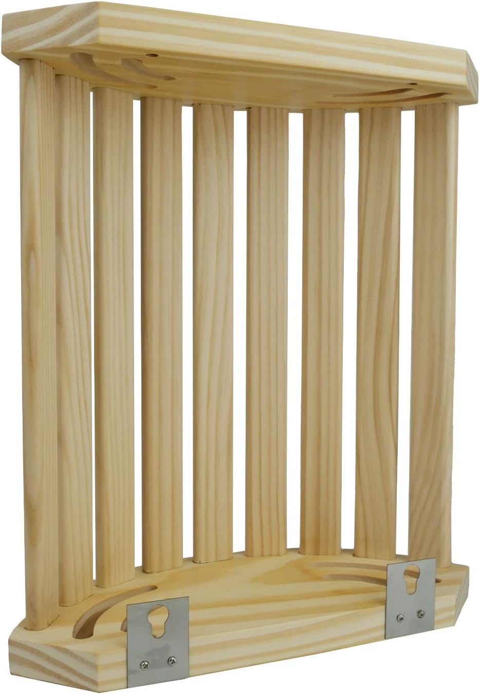 SudoreWell® Sauna Ecklampenschirm Holzblendschirm Oslo aus Kiefernholz für Saunaleuchte und Saunalic