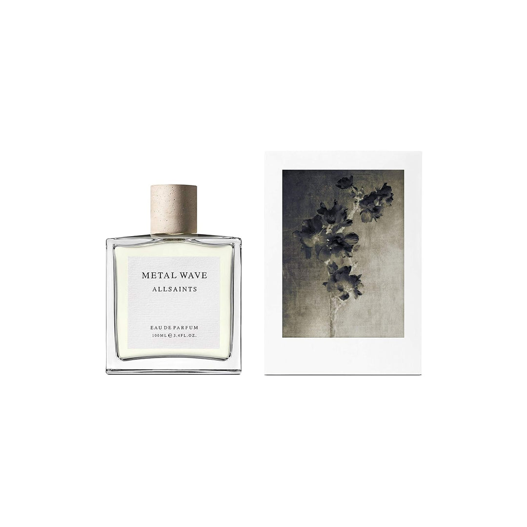 All Saints Metal Wave Eau de Parfum (100 ml) Moschus, orientalischer &amp; frischer Duft, luxuriöser Duf