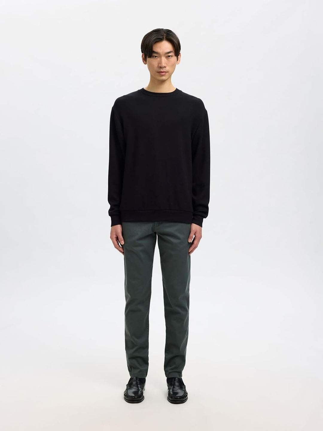 Selected Homme Male Chino 175 Slim fit Flex 29W / 32L Dark Shadow, 29W / 32L Dark Shadow