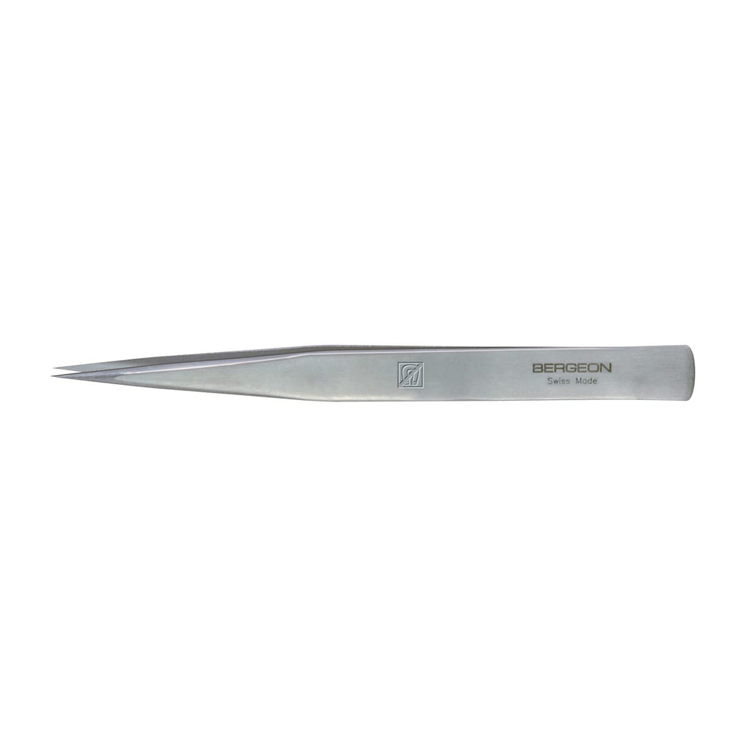Bergeon Kornzange 7024-AA, 110 mm lang, antimagnetisch, für Präzisionsarbeiten