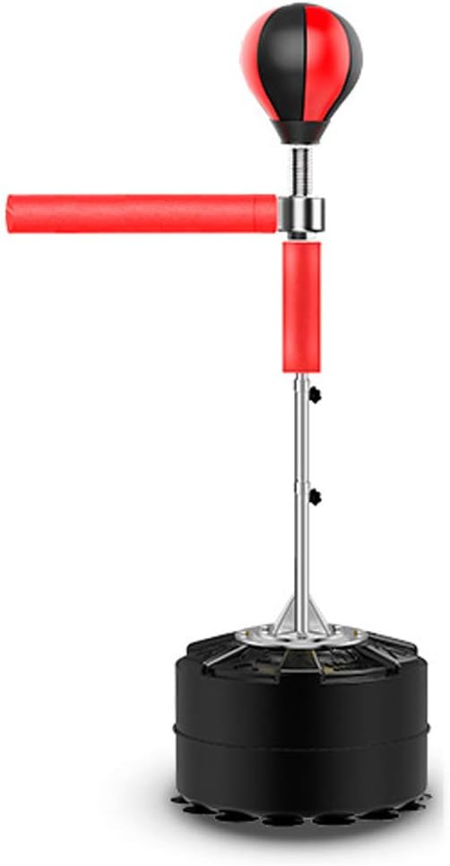 Boxsack Stehend Profi Punching Ball Erwachsene Mit 360 ° Reflex Bar,Stand Boxsack Verstellbar Hohe 1
