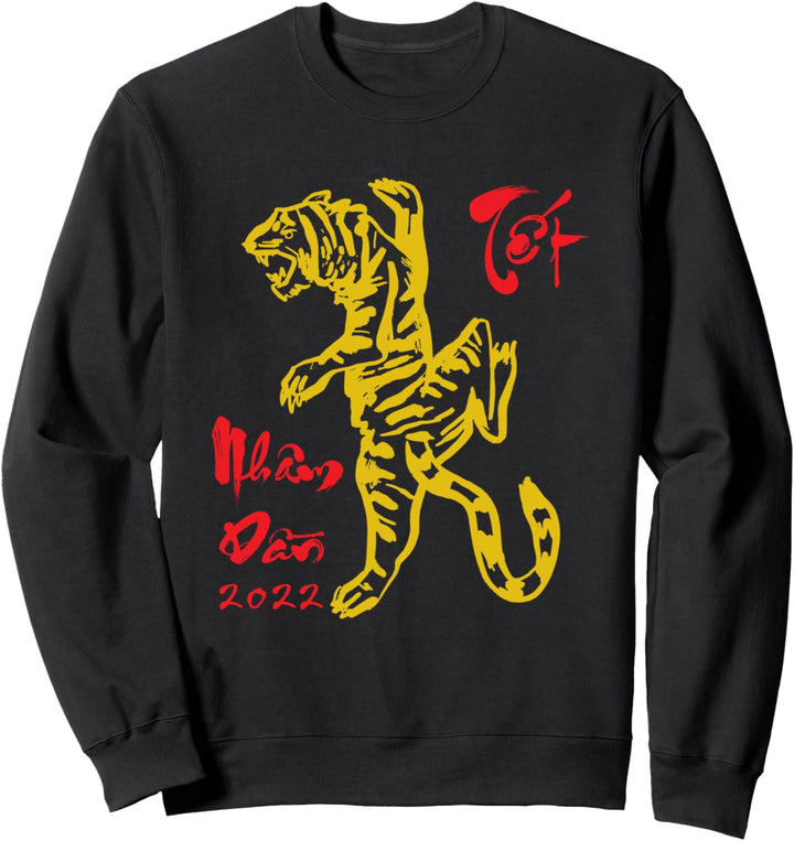 Tet Nham Dan 2023 Vietnamesisches Mondneujahr 2023 Tigerjahr Sweatshirt
