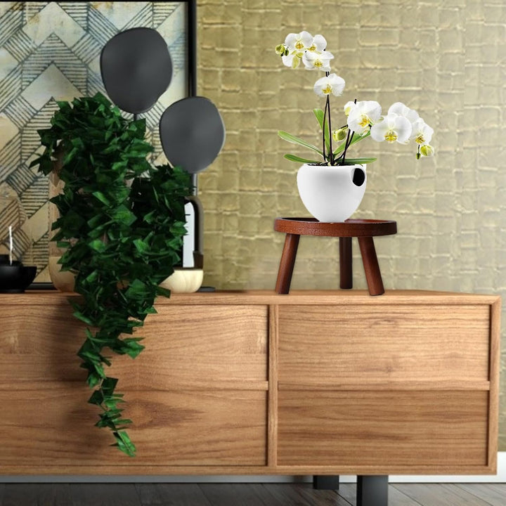 Blumenhocker Blumen Hocker Pflanzenständer Blumenständer Für Drinnen Retro Blumenständer Pflanzenstä