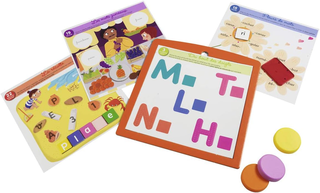 RAVENSBURGER – Mon Atelier Lecture – Spiel, französische Version neue Version, neue Version