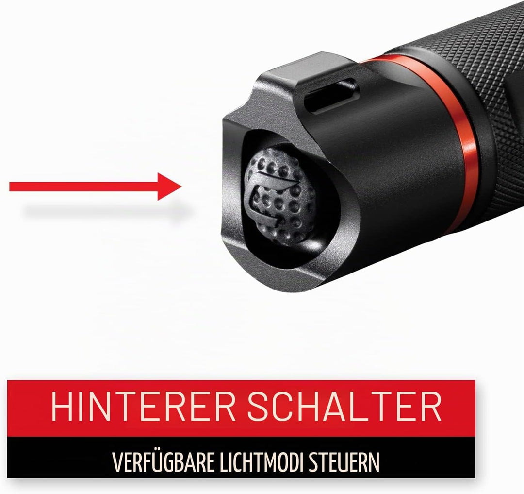 Coast G32 370 Lumen Twist Fokus LED Taschenlampe, Schwarz