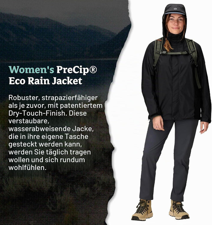 Marmot Damen Wm's PreCip Eco Jacket, Wasserdichte Regenjacke, winddichter Regenmantel, atmungsaktiv,